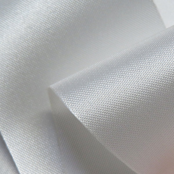 24mm White Slit Edge Ribbon
