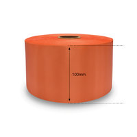 100mm Apricot DM Ribbon