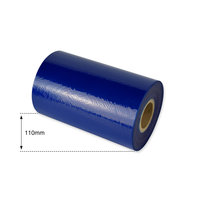 110mm Light Blue Non Metallic Foil