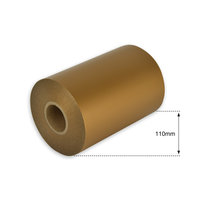 110mm Matte Gold Non Metallic Foil