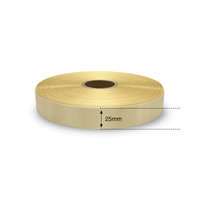 25mm Cream DM Ribbon