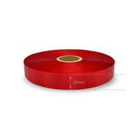 25mm Red DM Ribbon