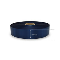 38mm Steel Navy DM Ribbon