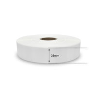 38mm White DM Ribbon