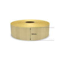 50mm Cream DM Ribbon