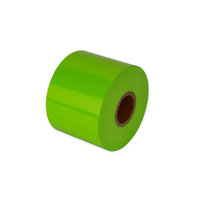 55mm Bright Green Non Metallic Foil