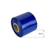55mm Light Blue Non Metallic Foil