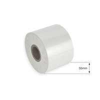 55mm White* Non Metallic Foil
