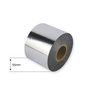 55mm Silver Metallic Foil