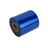 75mm Blue Metallic Foil