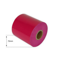 75mm Magenta Non Metallic Foil
