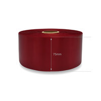 75mm Plum DM Ribbon