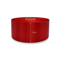 75mm Red DM Ribbon