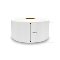 75mm White DM Ribbon