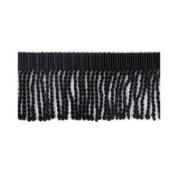 50mm Black Heavy Bullion Fringe