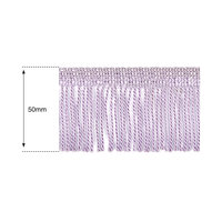50mm Lilac Heavy Bullion Fringe