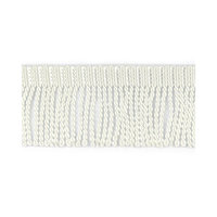 50mm White Heavy Bullion Fringe
