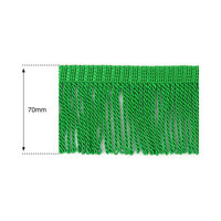 70mm Emerald Heavy Bullion Fringe