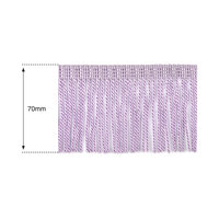 70mm Lilac Heavy Bullion Fringe