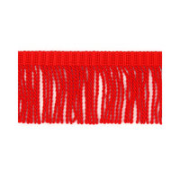 70mm Red Heavy Bullion Fringe
