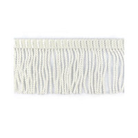 70mm White Heavy Bullion Fringe