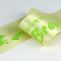 110mm Bright Green Non Metallic Foil
