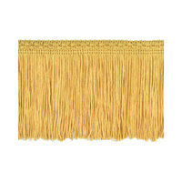 100mm Gold Silk Fringe