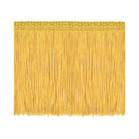 150mm Gold Silk Fringe