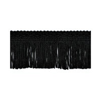 50mm Black Silk Fringe