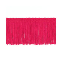 75mm Fuschia Silk Fringe