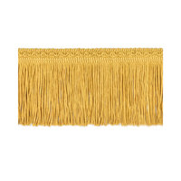 75mm Gold Silk Fringe