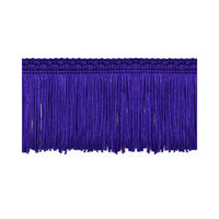 75mm Purple Silk Fringe