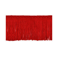 75mm Red Silk Fringe