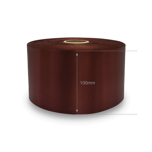 100mm Chocolate DM Ribbon