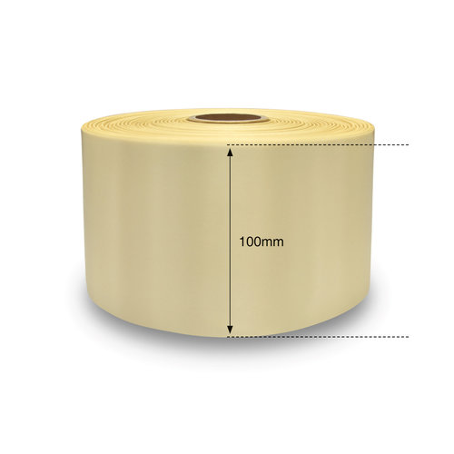 100mm Cream DM Ribbon