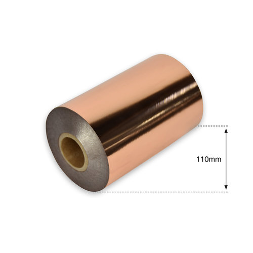 110mm Rose Gold Metallic Foil