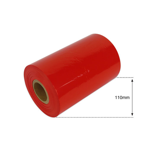 110mm Light Red Non Metallic Foil