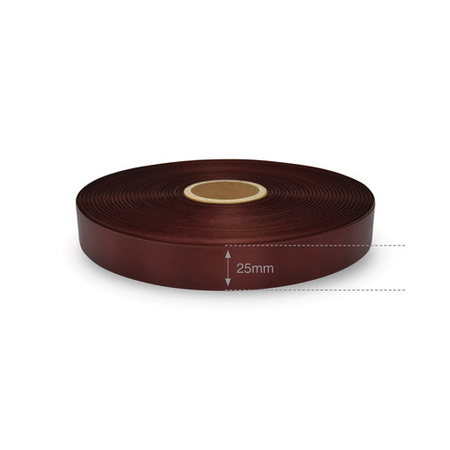 25mm Chocolate DM Ribbon