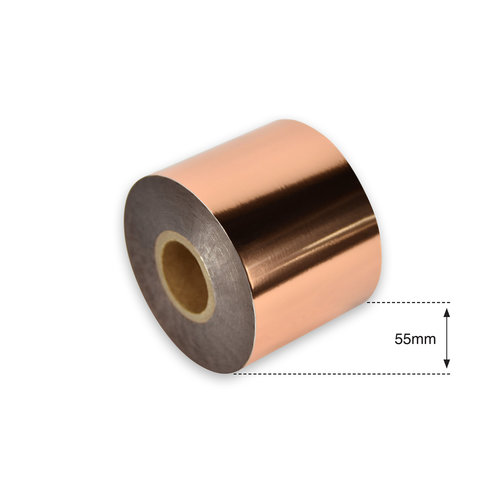 55mm Rose Gold Metallic Foil