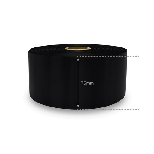 75mm Black DM Ribbon
