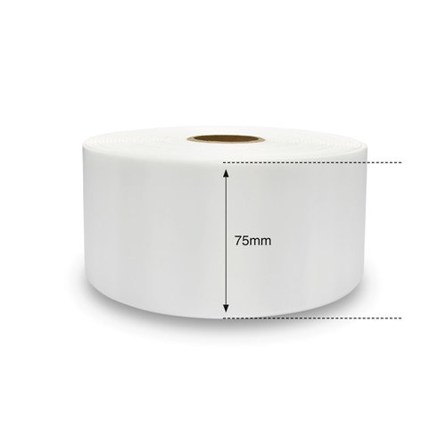 75mm Ivory DM Ribbon