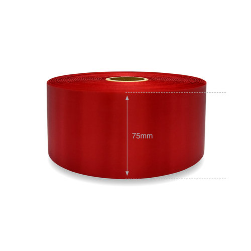 75mm Red DM Ribbon
