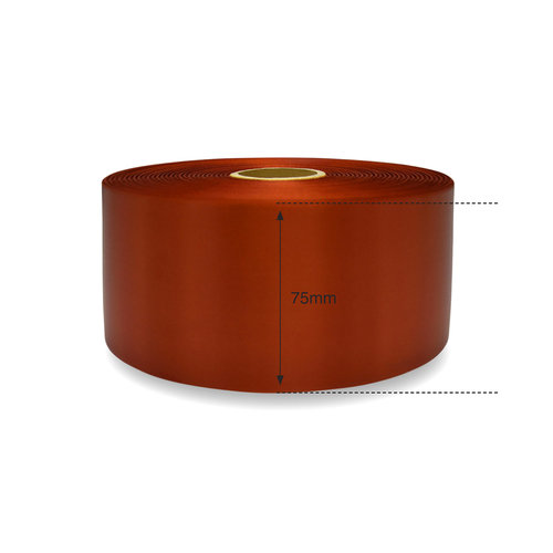 75mm Russet DM Ribbon