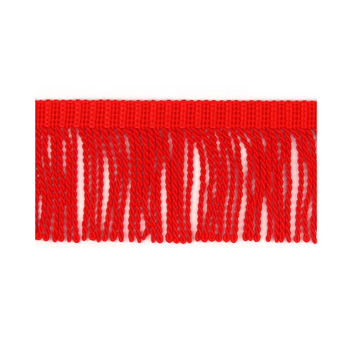 70mm Red Heavy Bullion Fringe