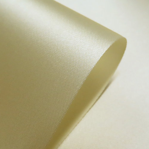 96mm Cream Slit Edge Ribbon