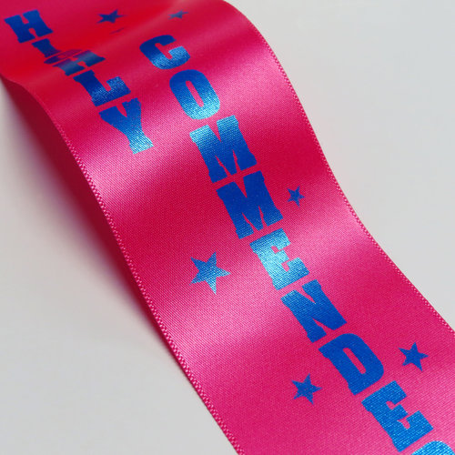 75mm Blue Metallic Foil