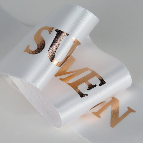 55mm Rose Gold Metallic Foil