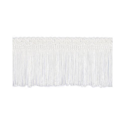50mm White Silk Fringe
