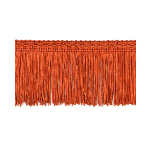 75mm Copper Silk Fringe