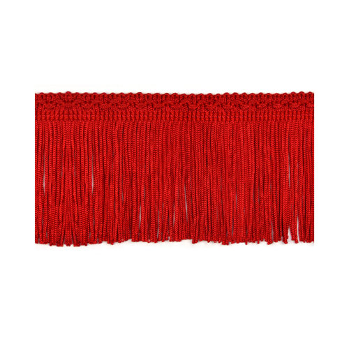 75mm Red Silk Fringe